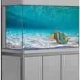 thumbnail image 2 of 30X18IN, Natural Undersea Aquarium Background, Undersea Beach Fish Tank Background, with 8 EVA Double-Sided Tape, 2 of 6