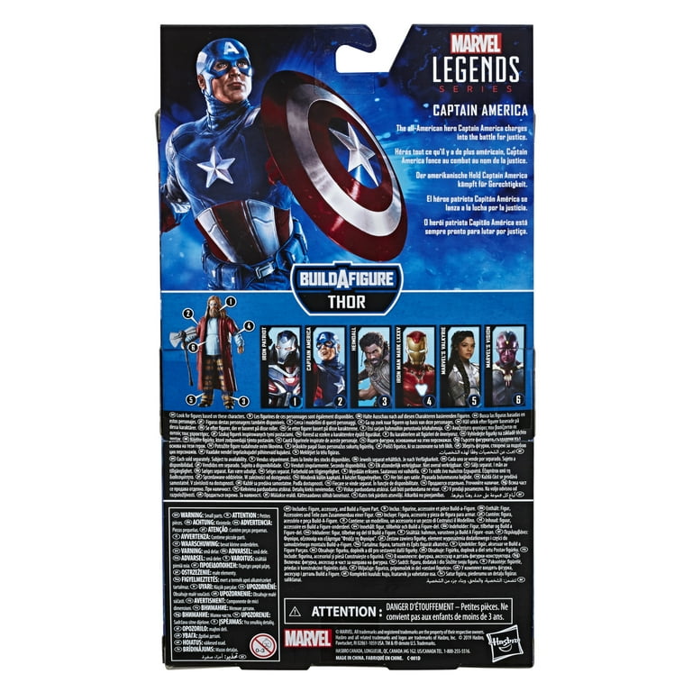 Marvel legends avengers endgame captain america walmart exclusive outlet