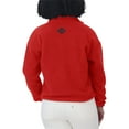 thumbnail image 5 of Women's WEAR by Erin Andrews  Red Chicago Blackhawks Polar Fleece Half-Zip Jacket, 5 of 5