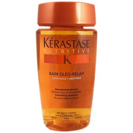 L'Oreal Nutritive Bain Oleo-Relax-Smoothing Shampoo For Dry Hair (Best Way To Dry Relaxed Hair)