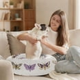 thumbnail image 6 of Pet Bed Pet Mat Cozy Removable & Washable Comfort For Cats And Dogs Watercolor Butterfly, 6 of 8