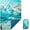 Iceberg, variant on Landscape Print Ultralight Water-resistant Puffy Camping Blanket for Beach Hiking Travel Picnics