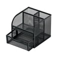 thumbnail image 4 of Soporte para bolígrafos de 4 compartimentos, caja de almacenamiento de papelería, cesta de almacenamiento de escritorio, organizador de artículos Macarena Organizador de almacenamiento de escritorio, 4 of 8