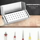 thumbnail image 1 of Caja De Desinfección De Aluminio De 30 Agujeros Caja Circular Borde De Arco Dental Burs Bloque Soporte Autolavable Herramienta Para Dentista Para Rebabas Dentales(Silver), 1 of 5