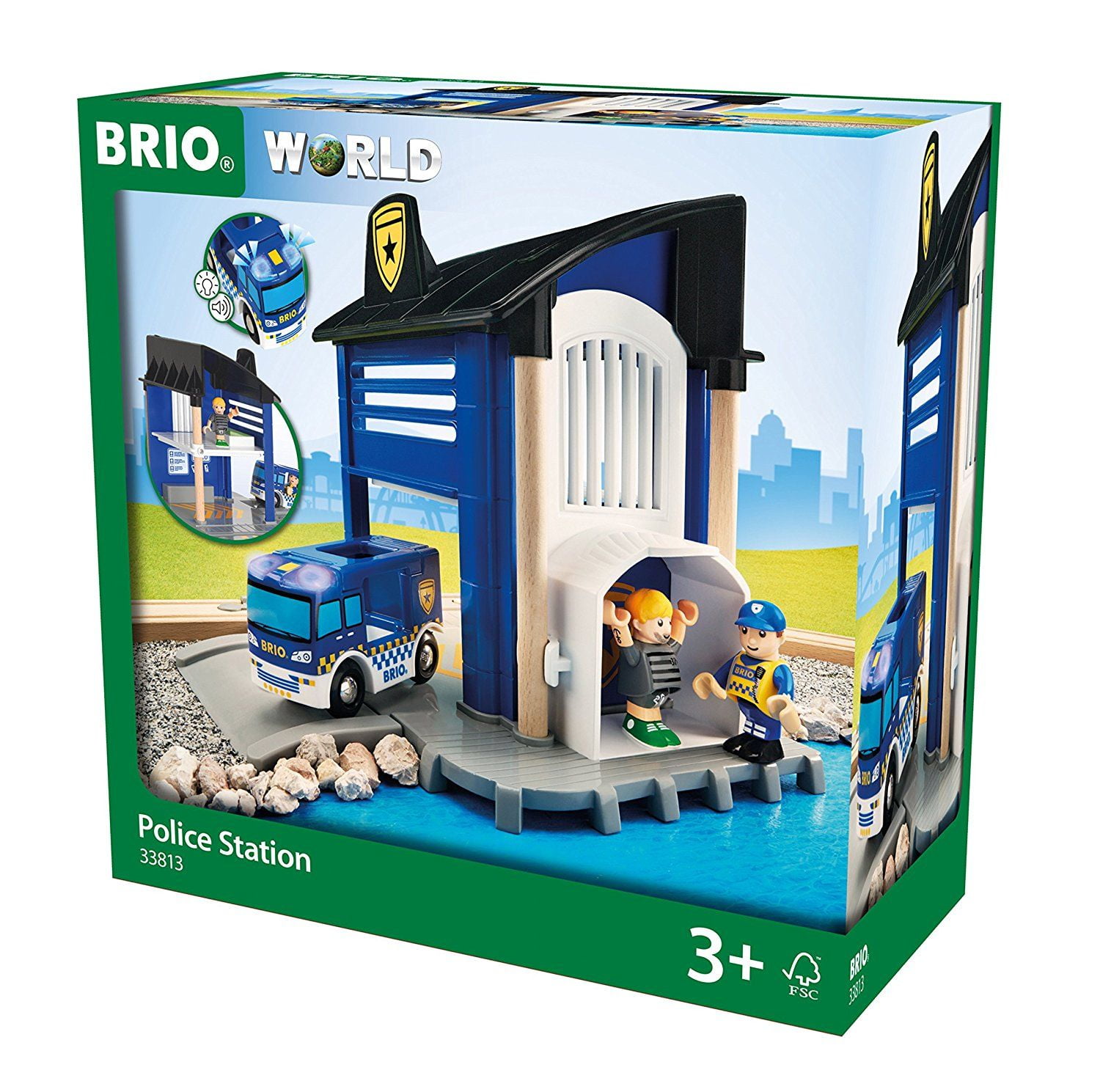 brio rescue police set