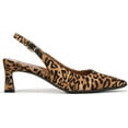 thumbnail image 2 of Naturalizer Women's Tansy Slingback Pump Dark Brown Cheetah 11M, 2 of 5