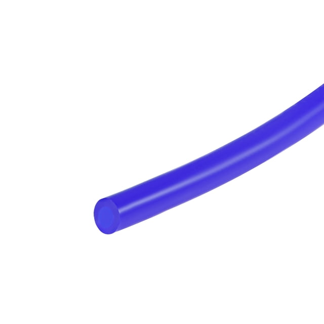 Tubo de silicona Uxcell de 5 pies, manguera de silicona para bomba de agua, tubo de agua para transferencia, azul 1/8" x 1/4"