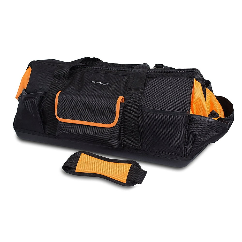 Best 25 inch SoftSided Tool Bag with Rigid Base