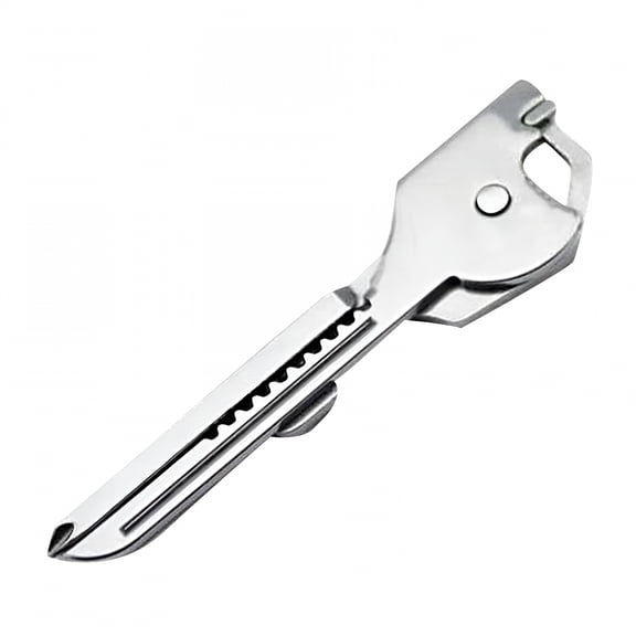 EXLEAF 6-In-1 Multifunction Key Tool,Bottle Opener and Screwdriver Keychain Tool,Compact Key Tool with Multiple Functions
