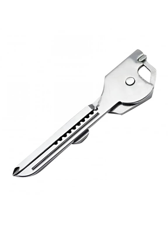 6-In-1 Multifunction Key Tool,Bottle Opener and Screwdriver Keychain Tool,Compact Key Tool with Multiple Functions
