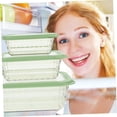 thumbnail image 3 of Juego de 3 Cajas Organizadoras de Verduras, Contenedores de Almacenamiento de Alimentos, Soportes para Conservar Ensaladas, Frutas y Snacks., 3 of 5