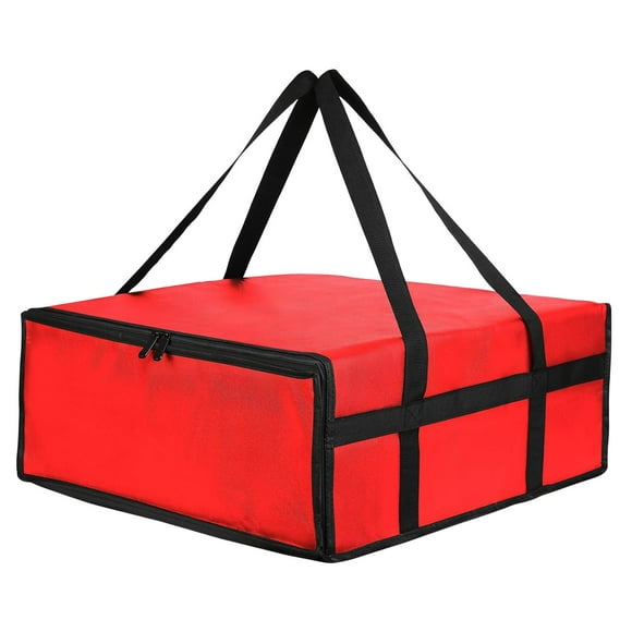 Elodie Insulated Pizza Carrier Delivery Bag Multifunctional Wear Resistant for Personal 50cmx50cmx15cm