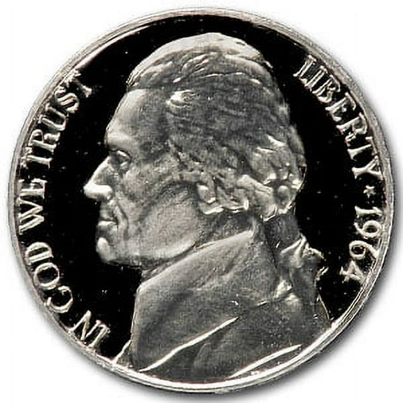 1964 Jefferson Nickel Gem Proof