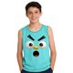 thumbnail image 4 of Camisolas de cuello redondo para niños pequeños y niños a la moda, lindas camisetas con estampado degradado, parte inferior suave sin mangas, camisetas para niñas, 4 of 6