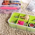 thumbnail image 4 of 3 Layer Stacking Box Large Capacity Storage Box Practical Storage Container, 4 of 12
