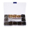 thumbnail image 1 of FONDOTIN 480Pcs Metal Studs for Clothing Brass Assorted Color for Makers and Installation, 1 of 5