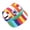 Multicolour, variant on TAILUP Small Pet Summer Canvas Cap Dog Baseball Visor Hat Puppy Outdoor Pet Cap