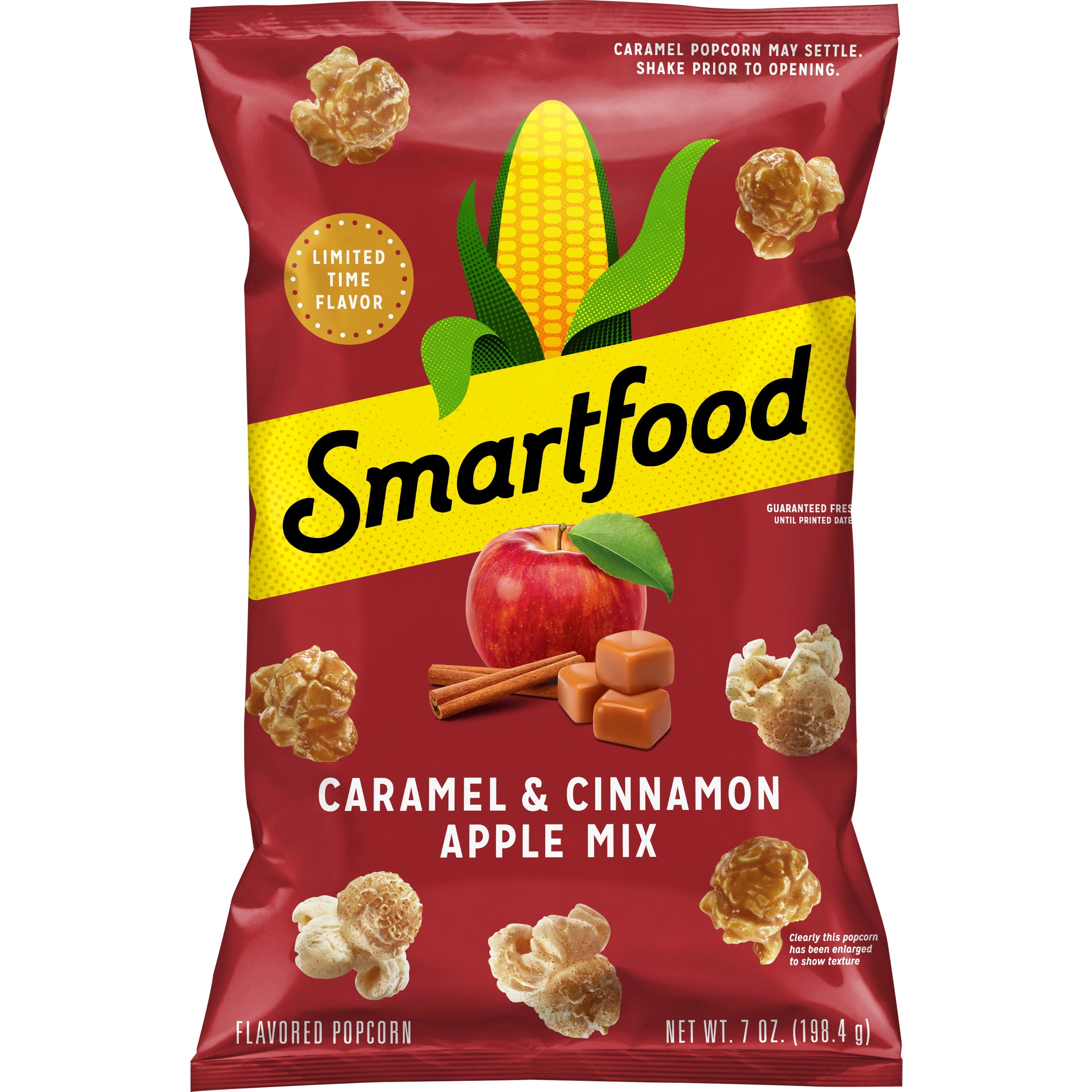 Smartfood Caramel & Cinnamon Apple Mix Flavored Popcorn, 7