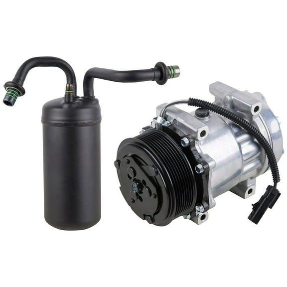 For Dodge Ram 2500 & Ram 3500 1994-2001 AC Compressor w/ A/C Drier - BuyAutoParts