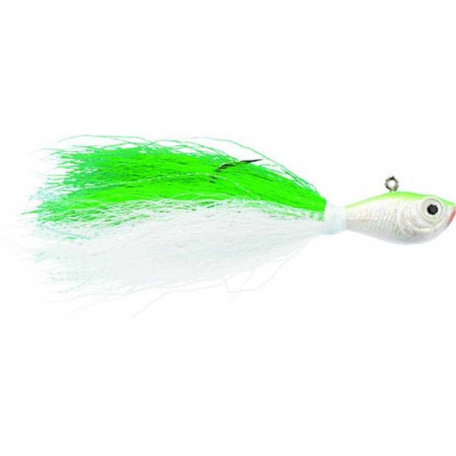 Bucktail Jig 1//4 Orange Fire UV