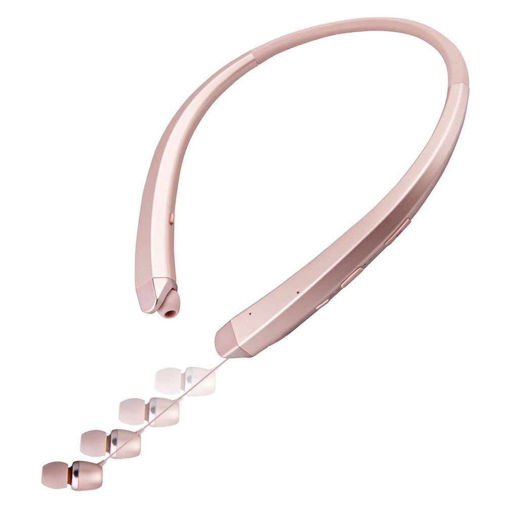 neckband bluetooth headphones retractable