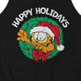 thumbnail image 3 of Garfield - Happy Holidays Wreath - Mens Jersey Tank, 3 of 5