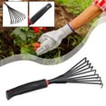 thumbnail image 3 of DLQT Grass Rake Flower Planting Tool Small Rake Agricultural Sea Gardening Vegetable Planting, 3 of 7