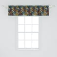 thumbnail image 2 of Ambesonne Geometric Window Valance, Abstract Urban Design, 54" X 12", Multicolor, 2 of 3