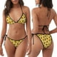 thumbnail image 3 of Fotbe Sunflowers Traje de Baño para Mujer de Dos Piezas – Bikini Sexy de Tirantes Tipo Halter con Diseño Triangular, 3 of 6