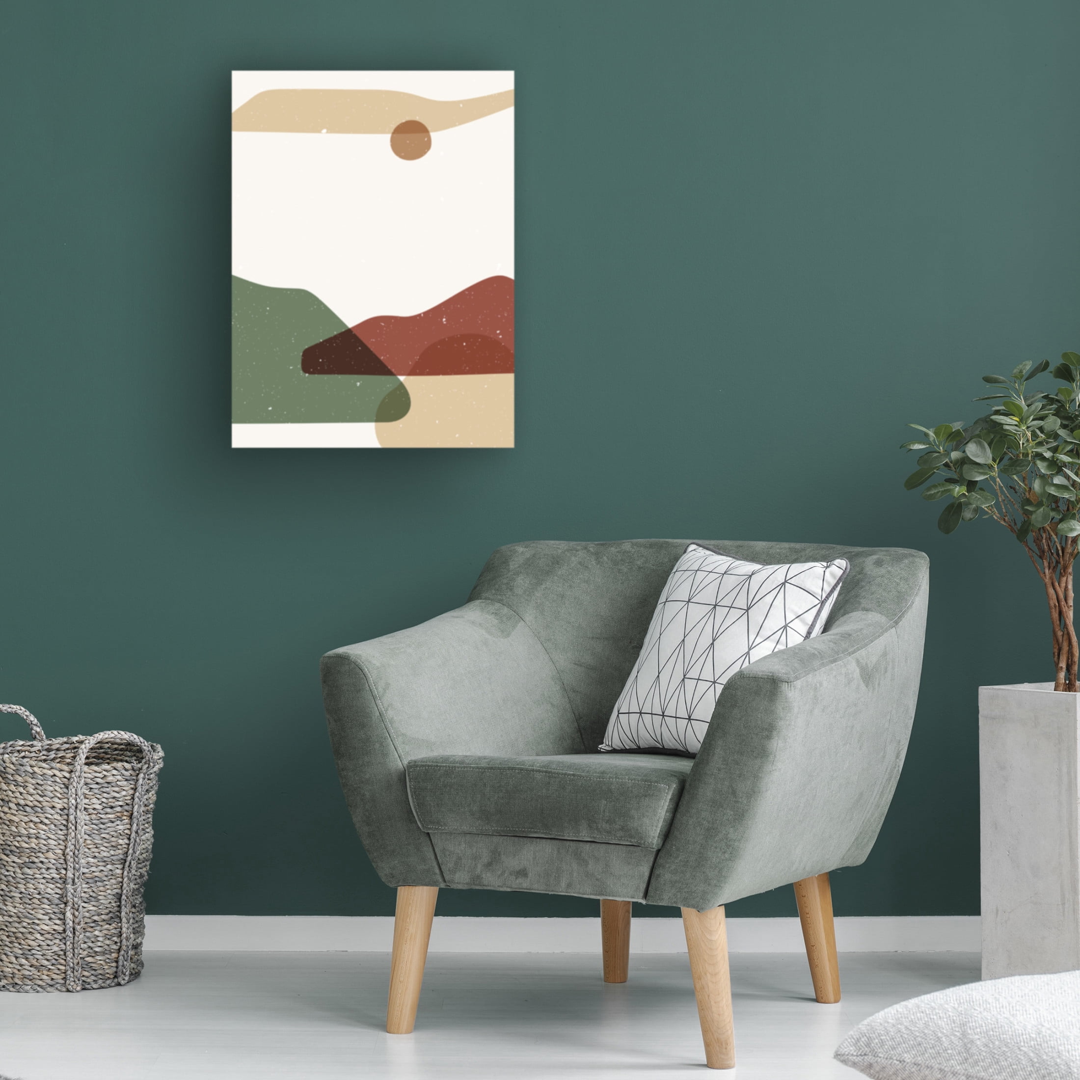 Trademark Fine Art NKTN Abstract composition 13 Canvas Wall Art