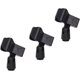thumbnail image 1 of Soporte universal para micrófono con clip para micrófono, clip para micrófono de 3 piezas, soporte flexible para micrófono, clip de resorte, soporte para abrazadera, 1 of 5