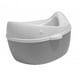 thumbnail image 5 of Orinal para bebés y niños pequeños, asiento de inodoro antideslizante para niños y niñas gris, 5 of 9