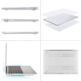 thumbnail image 4 of Mosiso New MacBook Air 13 Inch Case A2337 M1 A2179 A1932 2020 2019 2018 Release, Hard Case Shell Cover with Keyboard Cover for Apple MacBook Air 13'' Retina with Touch ID, Frost, 4 of 6
