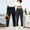 Black, variant on Ofreoo Women's Skinny Ponte Knit Pants Casual Fashion Solid Color High Waist Add Fleece ToSkinny Leggings Pants