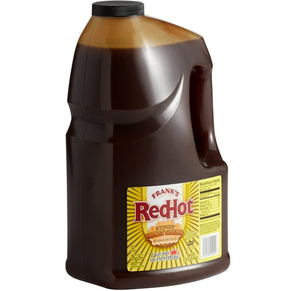 Frank's RedHot Sauce Miel et Ail Piquante 1 Gallon - 2/caisse