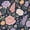 Color 2, variant on Chinoiserie Peel and Stick Wallpaper Vintage Floral Colorful Peonies Delicate Wildflowers Dark Wall Mural 23.6in x 9.8ft Self Adhesive Removable Wall Paper for Dining Room Mahjong Game Room