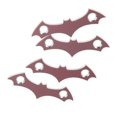 thumbnail image 2 of 4 Pcs Joint de Protection en Alliage d'Aluminium pour Planche à Roulettes, Joint de Protection Longboard, Pièce Longboard Or Rose, 2 of 9