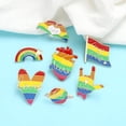 thumbnail image 4 of 7 unids/set Pins para mochilas Rainbow Pin para hombres mujeres niños y niñas lindo Pin para chaquetas Bookbags, 4 of 8