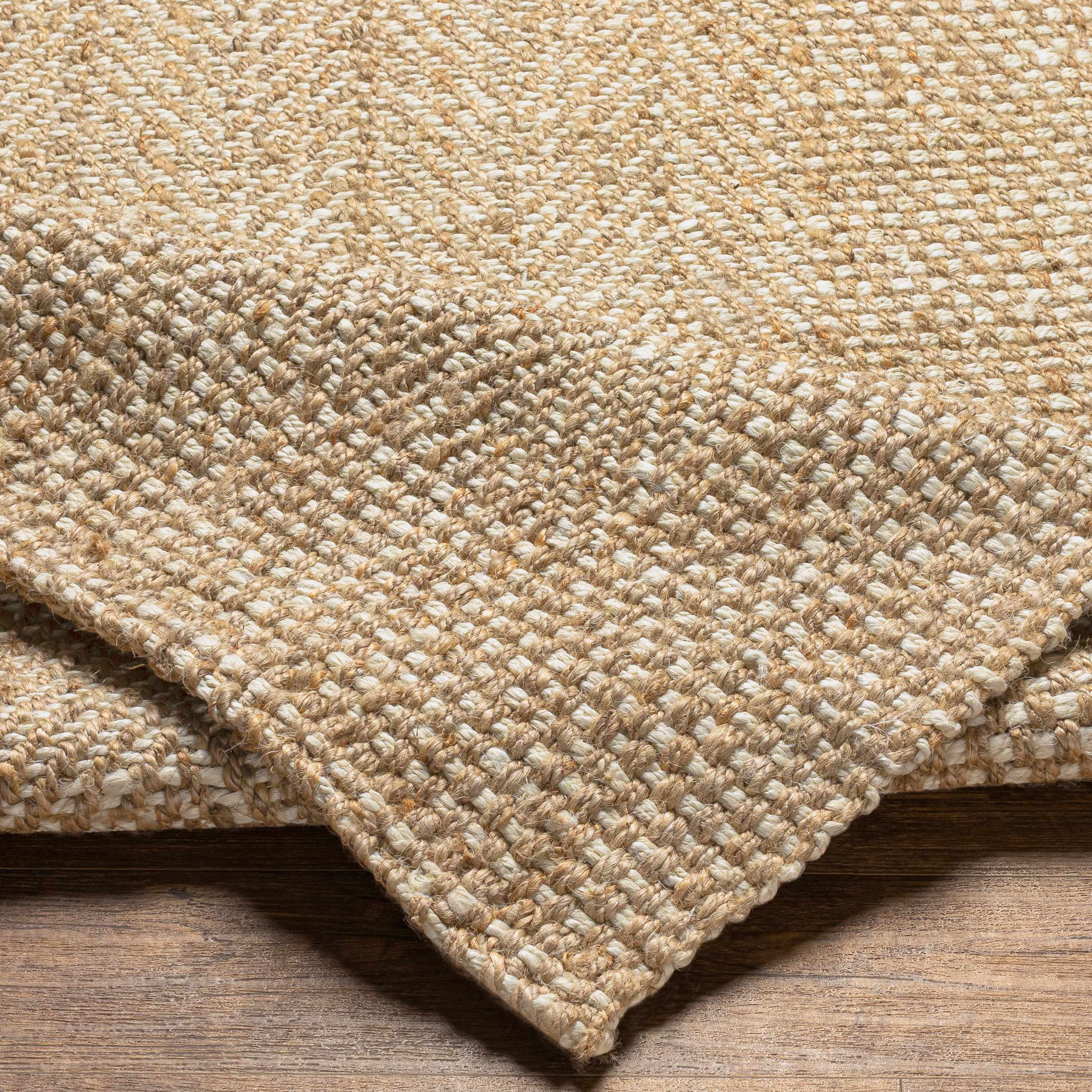 BoutiqueRugs Dinah Traditional, Transitional Area Rug - Peach, Tan - 7'6" x 9'6"