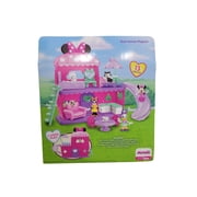 Disney Junior Minnie Mouse Super Fun Slide Doll Playsets, 13 Pieces