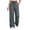 Dark Gray, variant on Jogging Pants for Women Drawstring Elastic Waist Wide Leg Sweatpants with Patch Pockets Loose Fit Casual Sweat Pants, Navy, S