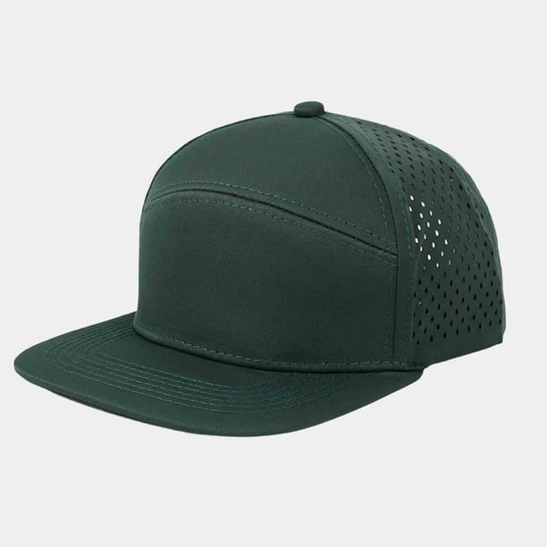 Sombreros unisex para hombre y mujer, ajustables, a juego, con protección solar, para senderismo, pesca, acampada, gorra de béisbol, de poliéster.