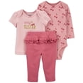 thumbnail image 1 of Conjunto Carter´s Child of Mine Niña 3-6 M Estampado Frutal Rosa 3 Pzas, 1 of 4