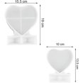 thumbnail image 2 of Silicone Mold Heart 2 Pcs Photo Frame Resin Molds DIY Photo Frame Resin Molds Heart Silicone Mold Silicone Mold Resin Molds Silicone Epoxy Resin Photo Mold Resin Craft Photo Frame Resin Craft DIY, 2 of 4