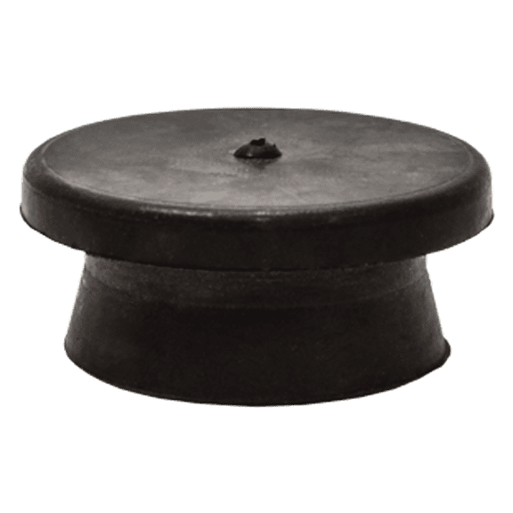 Black Hub Cap Plug - 1-1/8in (Pack of 1)