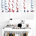 thumbnail image 2 of Independence Day Graduation Party Decorations Of With Dangling Spiral Banner Ribbon, 2 of 8