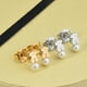 thumbnail image 2 of Venta caliente acero inoxidable 316 moda joyería partido perla pendientes, 2 of 4