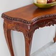 thumbnail image 2 of International Caravan Windsor Console Table in Walnut Stain, 2 of 2