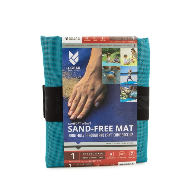CGear Comfort Weave SandFree Mat Picnic Park Beach Blanket Walmart