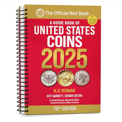 Pre-Owned A Guide Book of United States Coins 2025: 78th Edition: The Official Red Book (Spiral-bound) 0794850588 9780794850586